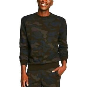 3.1 Phillip Lim Men's Camo Print Sweater Pullover Designer Sz Large